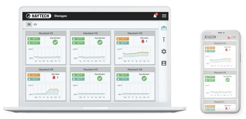 HAYTECH system mobile and desktop application