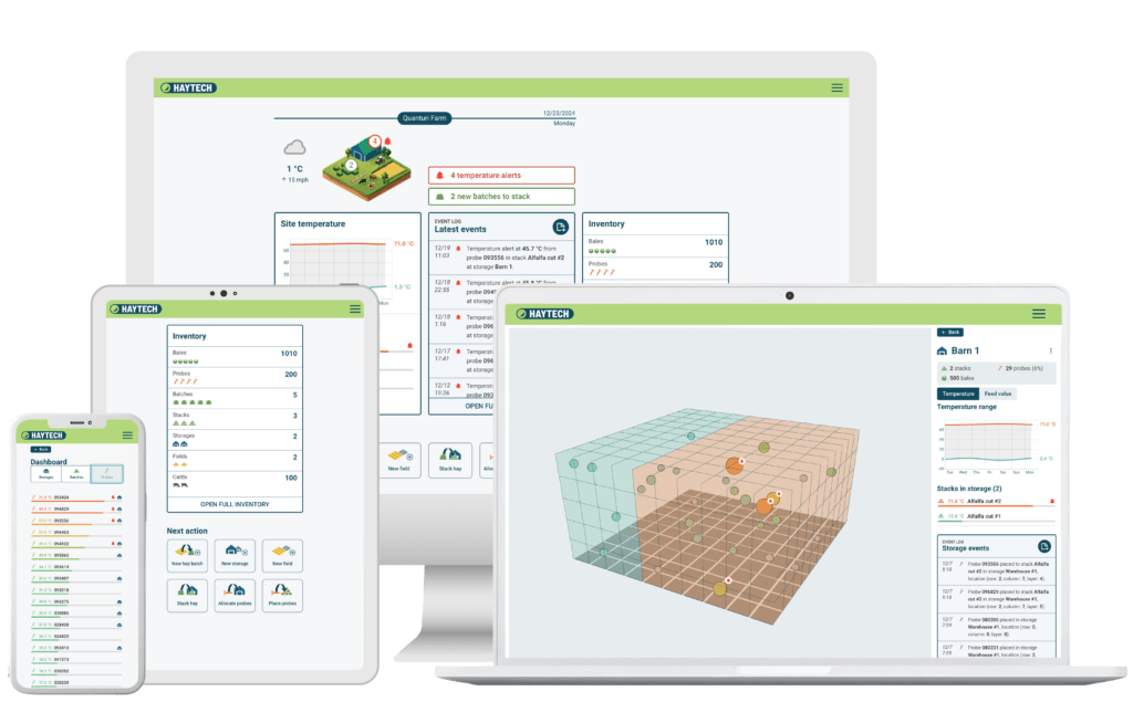 HAYTECH application across multiple devices